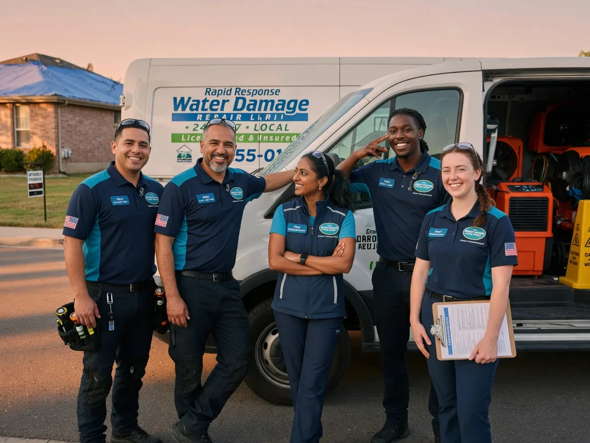Water Damage Restoration company in Mcqueeney, TX